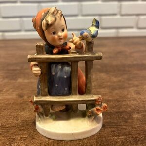 Hummel Signs of Spring Figurine 203/1 Goebel W.
Germany 1948 signed VTG